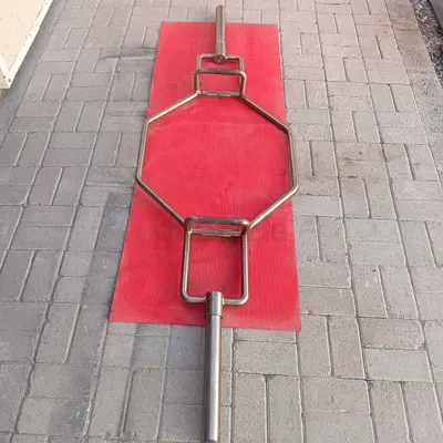 Hex/Trap Bar for Deadlifts and Shrugs - Solid Steel