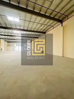 9,000 Sq Ft Warehouse & Showroom | 100 KW | UAQ | AED 290K