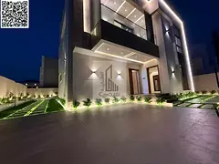 Villa for rent in Al Zahia Features: • 5 Master bedrooms • Majlis (formal reception area) • Li