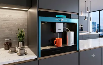 Siemens Integrated Coffee Centre – Fully Automatic Built-In Coffee Machine