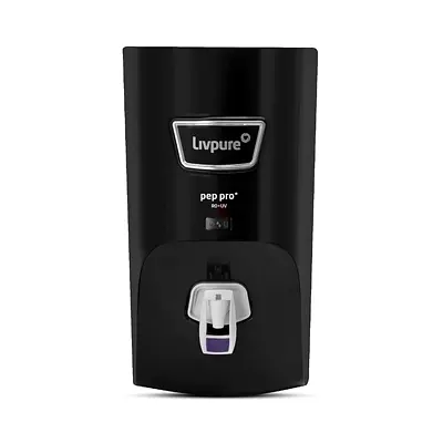 Livpure PEP PRO+ RO+UV | Free Service Plan Worth INR 2500 | Water Purifier for Home - 7 L Storage