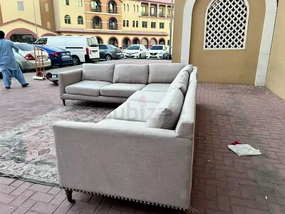Looks like a new Pottery Barn sofa