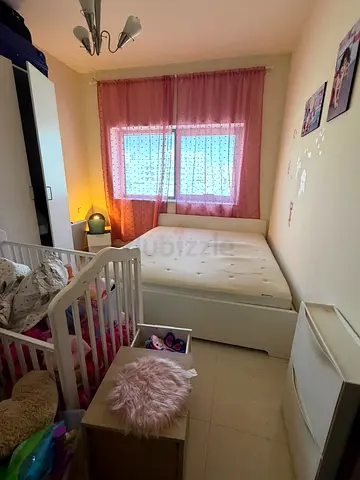 Bed king size & Mattress and Wardrobe for Sale – Excellent Condition