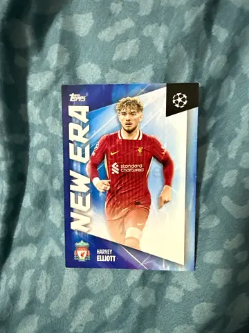 Topps New Era Harvey Elliott Liverpool Football Card