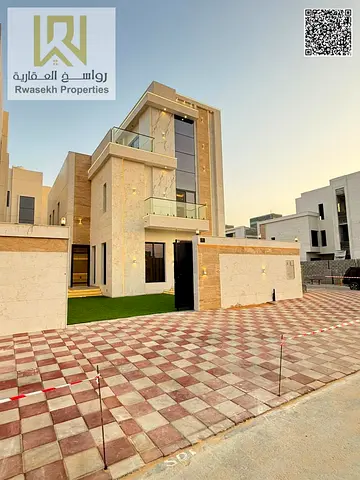 فيلا فاخرة للبيع في الياسمين عجمان | 6 غرف ماستر | 3,800 قدم² | تسجيل شامل
