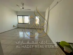A very spacious studio in Jubail featuring a distinctive layout, a separate kitchen, central air con
