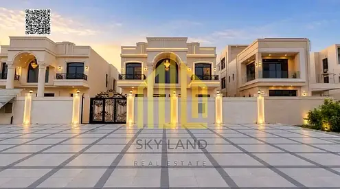 Luxury villa – registration fees included – in a prime location – close to all amenities – excellent finishing – the best in Ajman
