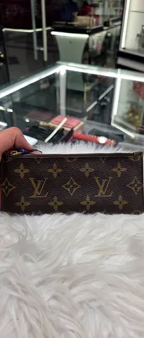 Louis Vuitton Monogram Zip Wallet / Coin Pouch - Preowned