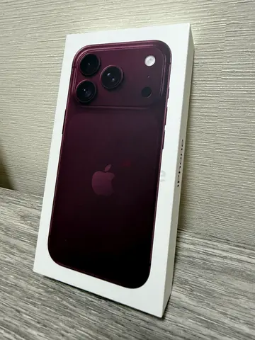 iPhone 18 Pro (Burgundy) Sealed Box TDRA