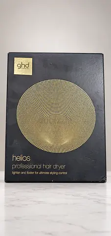 ghd helios hair dryer, professional hair dryer, black