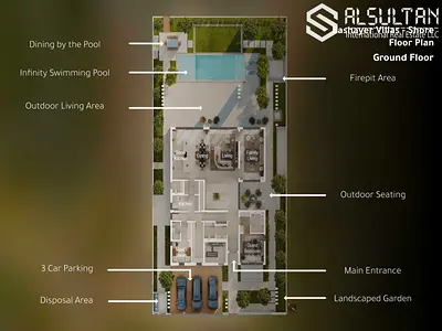 Shore Villa I Private Port Parking I 50/50 Payment Plan