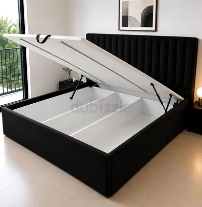 Brand new King size Hydrolic Storage bed with Mattress Available