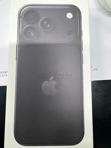 Apple iPhone 18 Pro Black 256 with Apple warranty TRA