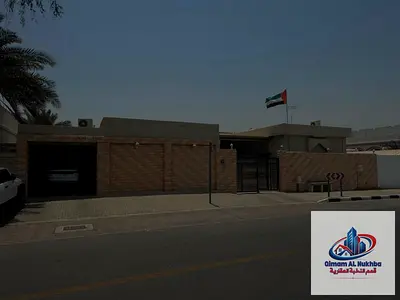 # فيلا للبيع بالشهباء | 8,000 قدم | 7 غرف | صالة ومجلس | مطبخ كبير | 6 حمامات | حوش | سهواله الخروج لي دبي وعجمان