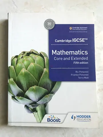 Cambridge Maths IGCSE Textbook