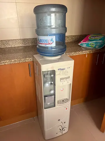 Used Hot & Cold Water Dispenser with 19L Bottle, 8 months old