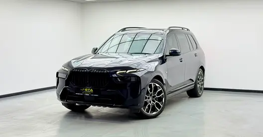 2024 BMW X7 xDrive40i M-Sport, 2028 BMW Warranty + Service Pack, Full BMW Service History, GCC