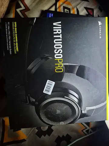 Corsair Virtuoso Pro -Back Gaming Headset - Black (Boxed)