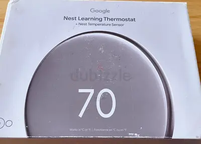 Google Nest Learning Thermostat (4th Gen, 2024) Polished Silver