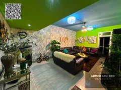 Annual furnished 1-bedroom apartment in Horizon Towers, Ajman. Master bedroom, 2 bathrooms, 2 parkin