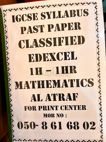 Books past papers maths brand new