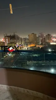2-Bedroom Apartment for Annual Rent in Ajman – Al Nuaimiya Towers | Balcony | Unfurnished