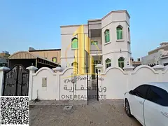 Villa for Rent in Al Rawda 1 Ajman on Paved Residential Commercial Road, 8 Rooms, Majlis, 2 Halls, K