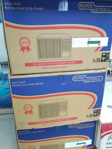 Brand New Super General 1.5 Ton Window AC – Rotary | AED 1100