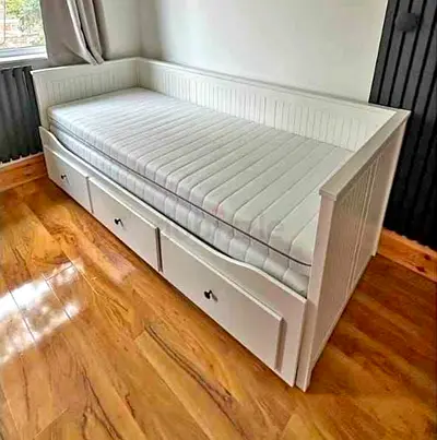 Ikea hemnes day bed with mattress 2