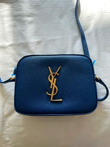 Yves Saint Laurent Navy Blue Crossbody Bag copy
