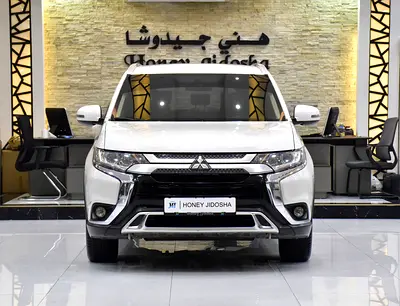 AED 872 EMi at 0% DP | Mitsubishi Outlander 4WD ( 2021 Model ) in White Color GCC Specs