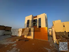 Luxury Modern Villa for Sale in Al Helio 2, Ajman | Full Stone Facade & Duct AC (All Registration Fe