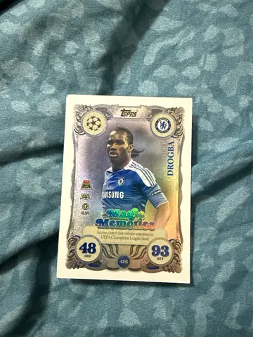 Didier Drogba Topps Magic Moments Football Trading Card