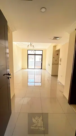 Two bedroom apartment for annual rent in New Muwaileh one month free with free parking and balcony near University City Dubai and Mohammed Bin Zayed R