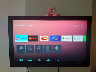 Panasonic Tv And Formuler Tv Box