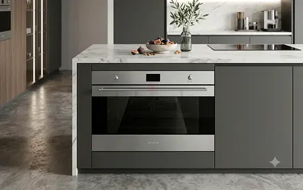 SMEG 90cm Built-In Electric Oven – Large Format Kitchen Oven