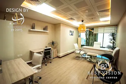 Price Starts from AED46,000 depends on  the size and design of the office / Well-Furnished Offices