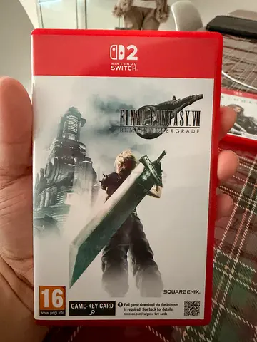Final Fantasy VII Rebirth / Remake (Nintendo Switch) - Boxed Game Card