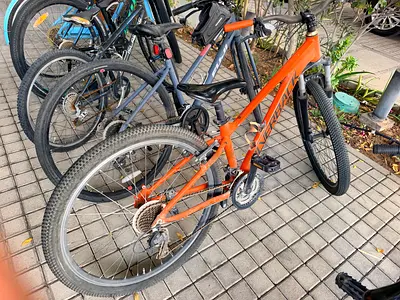 Used Orange Mountain Bike