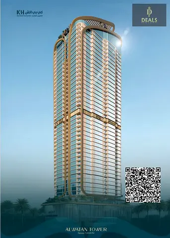 Studio for Sale in Watan Tower – Ajman Corniche | City View | Excellent Investment Opportunity Down
