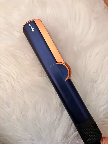 Dyson airstrait hair straightener - blue/rose gold