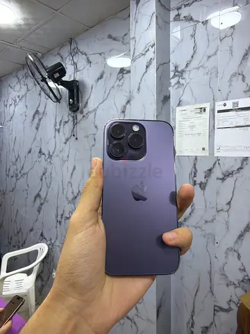 Apple iPhone 14 Pro  Deep Purple original condition and small dot screen