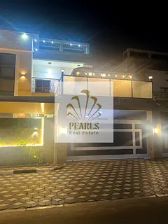 Luxury Villa for Annual Rent in Al Tallah 2, Ajman, Opposite Al Suwaidi German Hospital, 5 Master Be