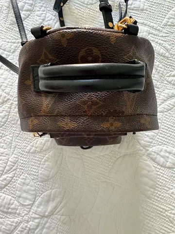 Authentic LV Small monogram mini backpack - preowned