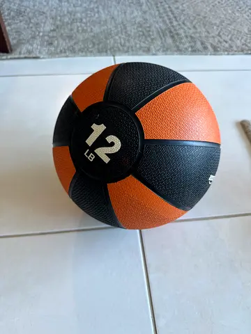 12 lb Medicine Ball - Good Condition