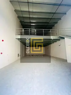 Available Warehouse for Annual Rent in Al Jurf 3, Ajman, 3,500 Sq. Ft. with Mezzanine, Suitable for