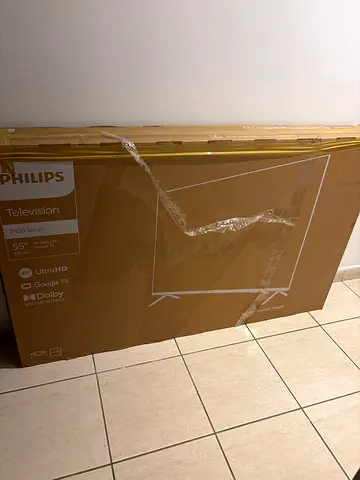 Phillips 55” 7400 Ultra UHD TV with Self Standing adjustable Stand