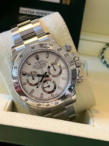 Rolex Daytona 116520 APH dial 2008 , box and papers.