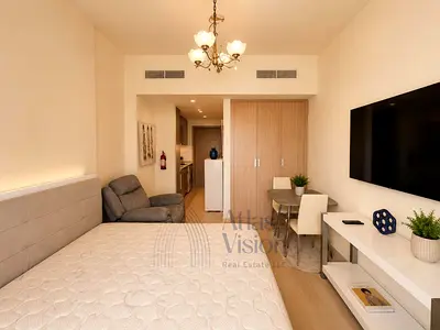 Fully Furnished Studio | Modern Interiors | Prime Meydan Location
