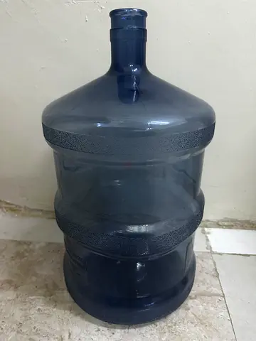 Almost new 19L (5 Gallon) Water Cooler Bottles (Empty) - Blue Plastic - 5 nos